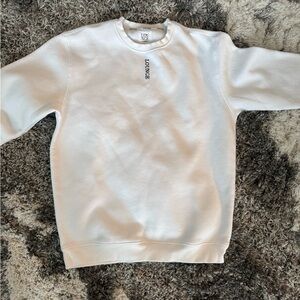 White Lounge sweatshirt
